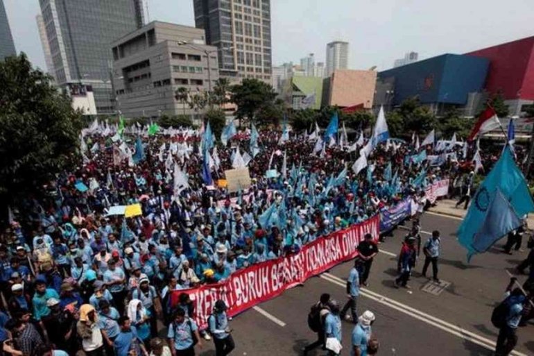 Perjuangkan Hak Buruh dengan Tegas, Tapi Tetap Jaga Ketertiban Perjuangkan Hak Buruh dengan Tegas, Tapi Tetap Jaga Ketertiban